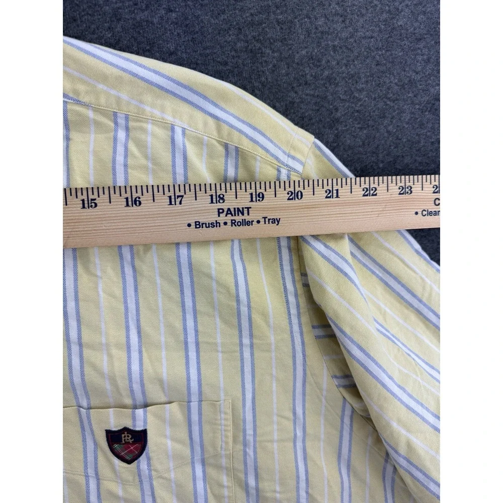 Ralph Lauren Golf Men's Oxford Shirt Size XL Tilden VTG Crest 90's Loose Comfort - Picture 14 of 16